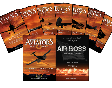Aviators OctaPack PLUS, Aviators 1-8 + Air Boss (DVD)