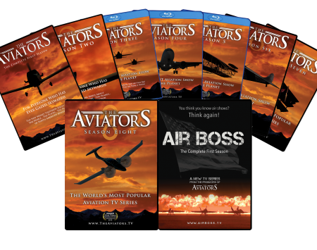 Aviators OctaPack PLUS (HD), Aviators 1-8 + Air Boss (DVD/Bluray)